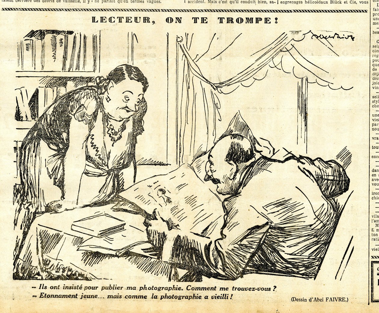 Candide, Satirisch in Z & W door Jules Abel Faivre
