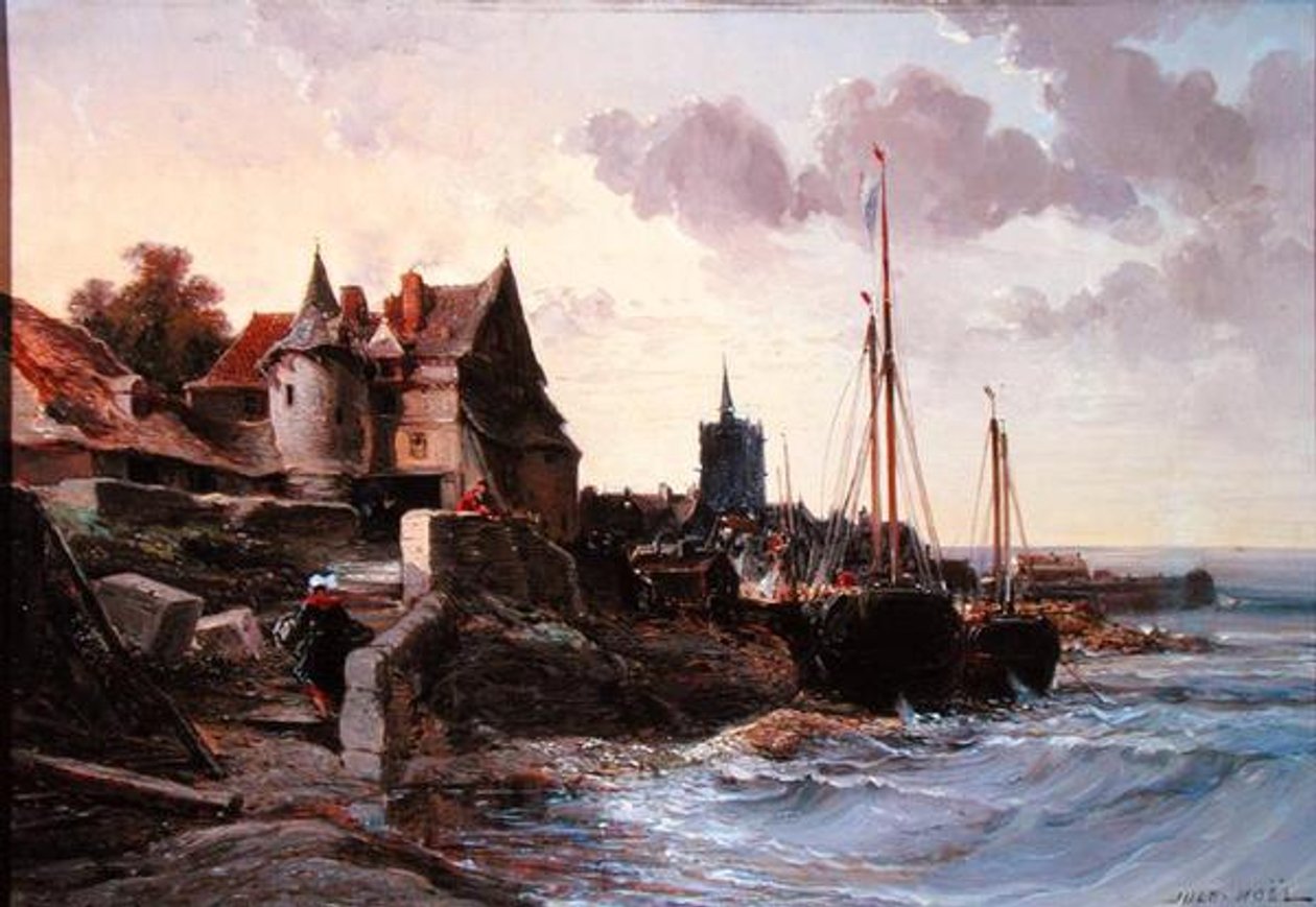 Souvenir de Douarnenes door Jules Achille Noel
