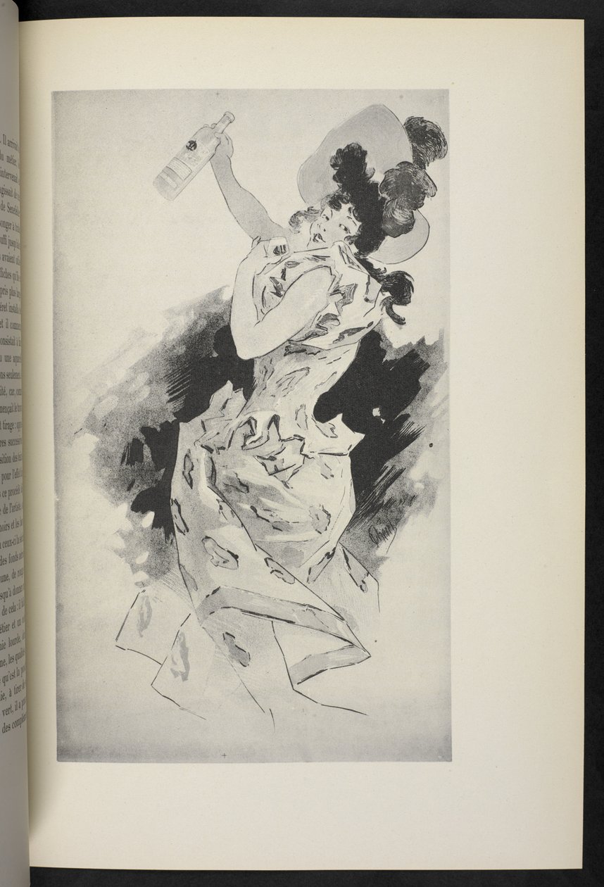 Een danseres. Jules Chéret. Parijs: Maurice Le Garrec door Jules Cheret
