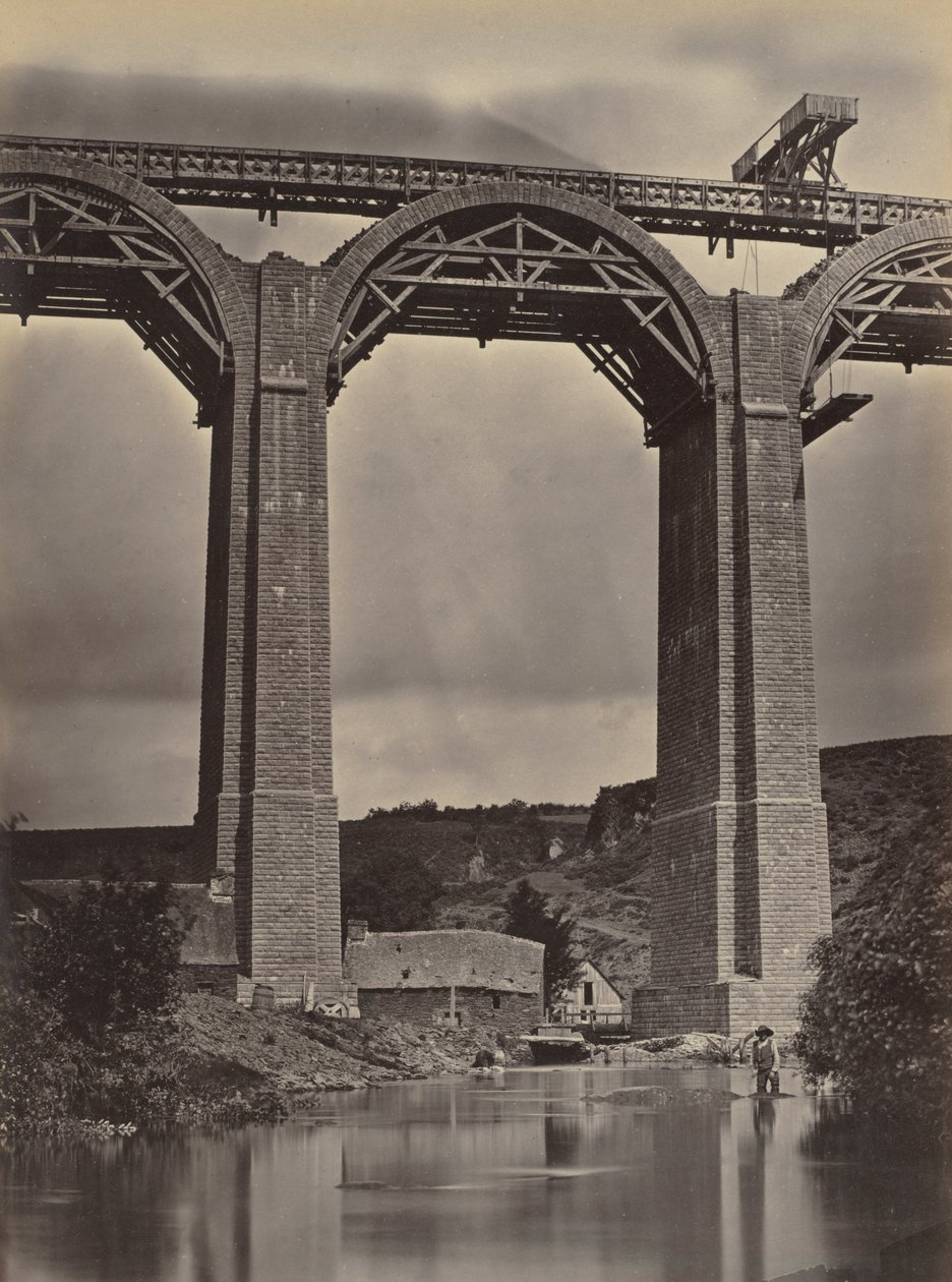 Pont-de-Buis, aan de Doufine, Frankrijk door Jules Duclos