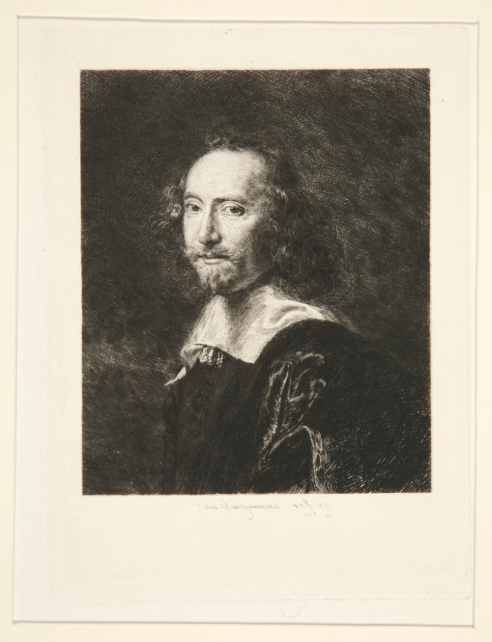 Een Nederlandse Heer door Jules Ferdinand Jacquemart