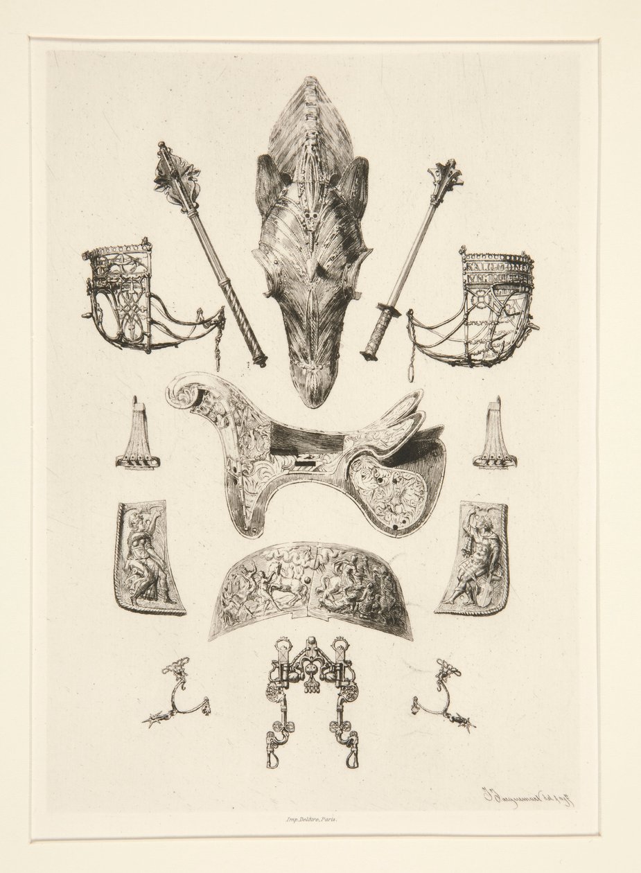 Armes de la Collection de M. de Nieuwerkerque door Jules Ferdinand Jacquemart