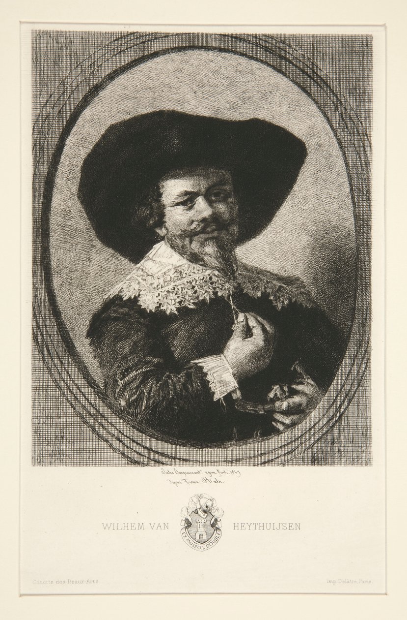 Wilhem van Heythuijsen door Jules Ferdinand Jacquemart