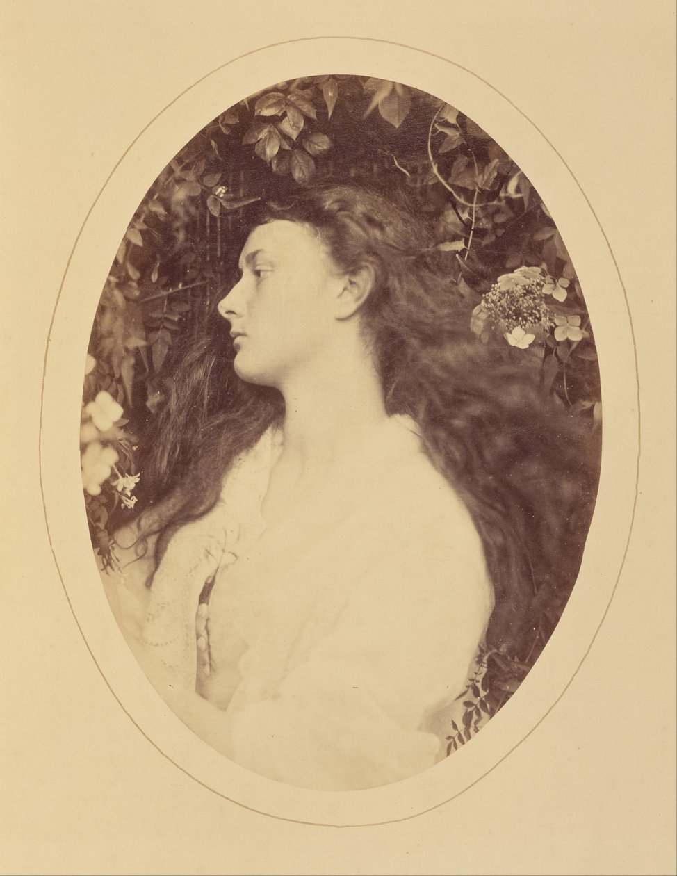 Alethea door Julia Margaret Cameron