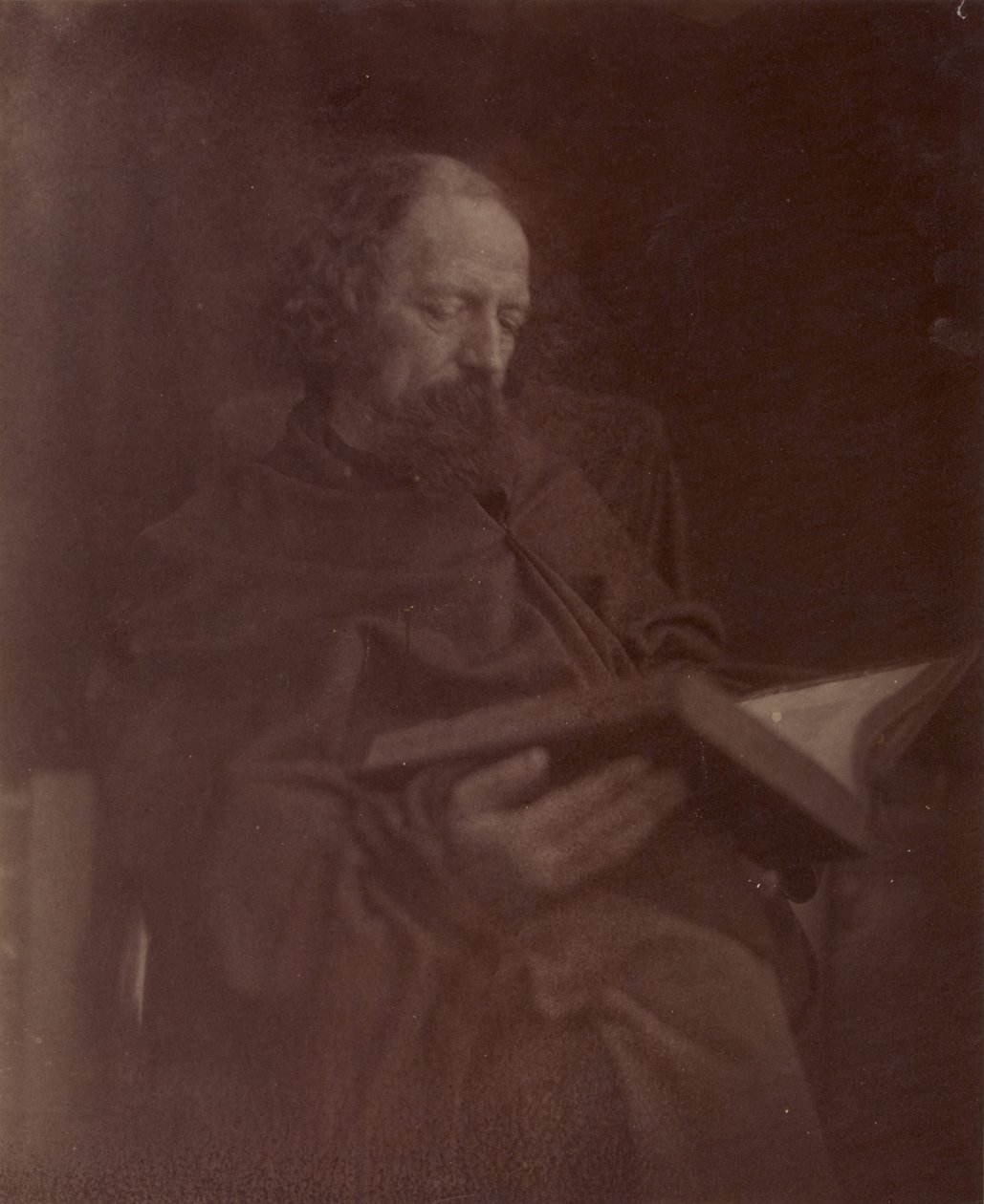 A. Tennyson door Julia Margaret Cameron