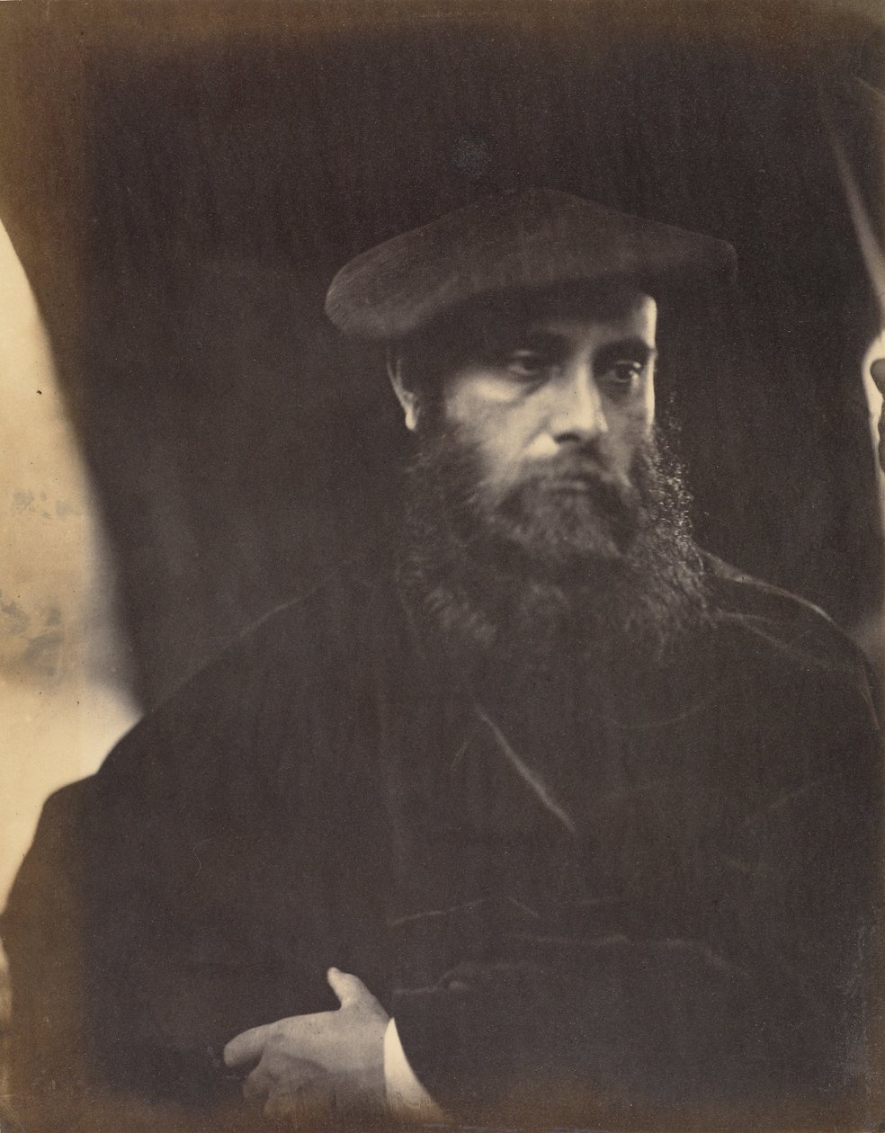 William M. Rossetti door Julia Margaret Cameron
