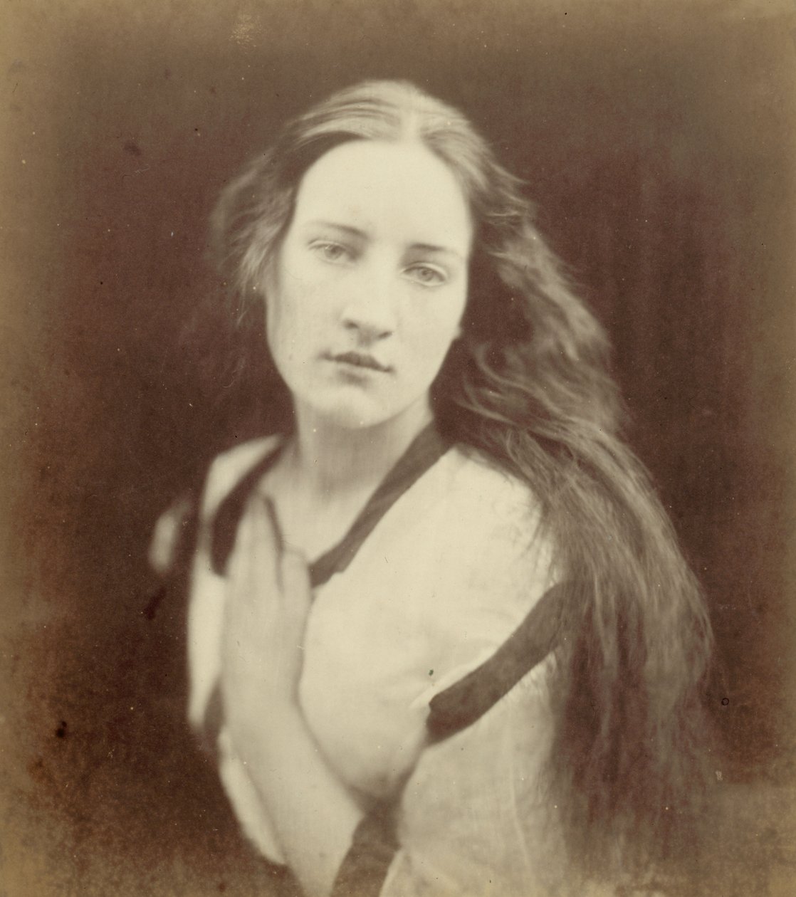 ("The Echo"), Hattie Campbell door Julia Margaret Cameron