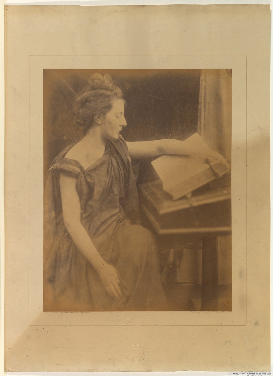 [A Sibyl] door Julia Margaret Cameron
