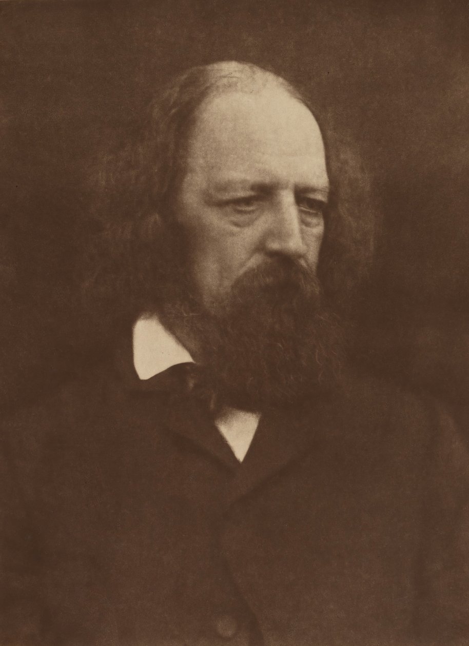 Alfred, Lord Tennyson, 1869, gedrukt 1905 door Julia Margaret Cameron