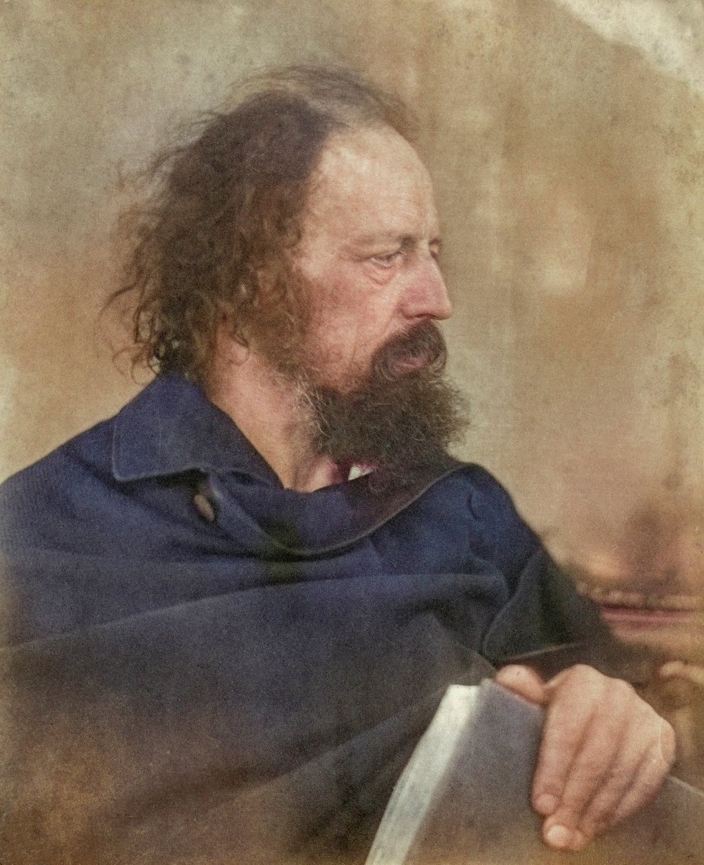 Alfred Tennyson door Julia Margaret Cameron