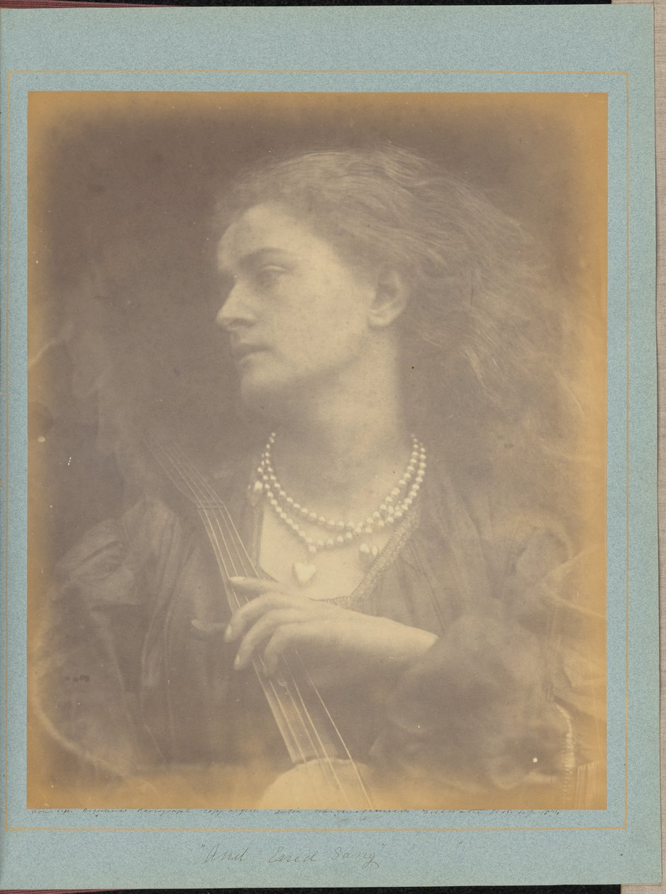 "En Enid zong" door Julia Margaret Cameron