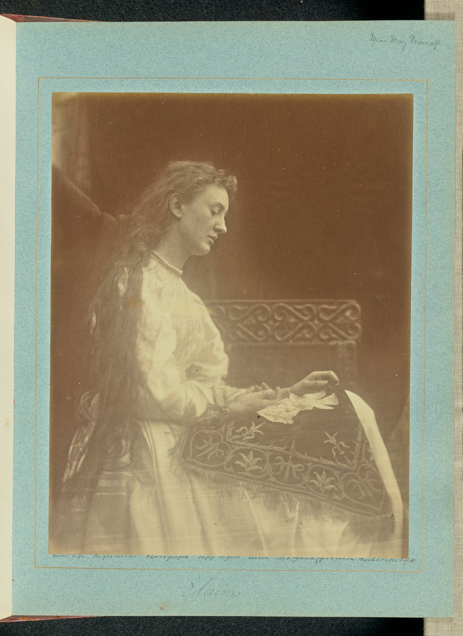 Elaine door Julia Margaret Cameron