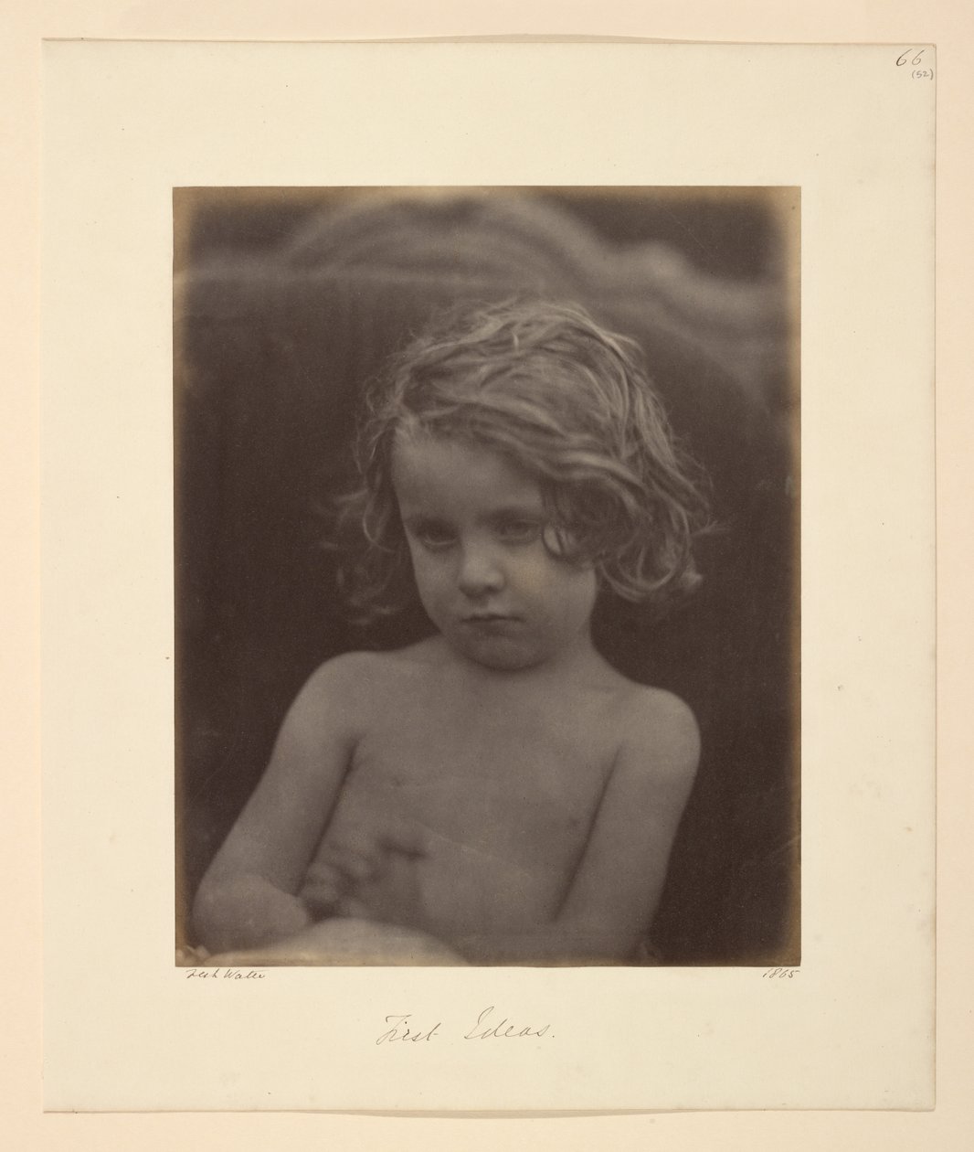 Eerste ideeën door Julia Margaret Cameron
