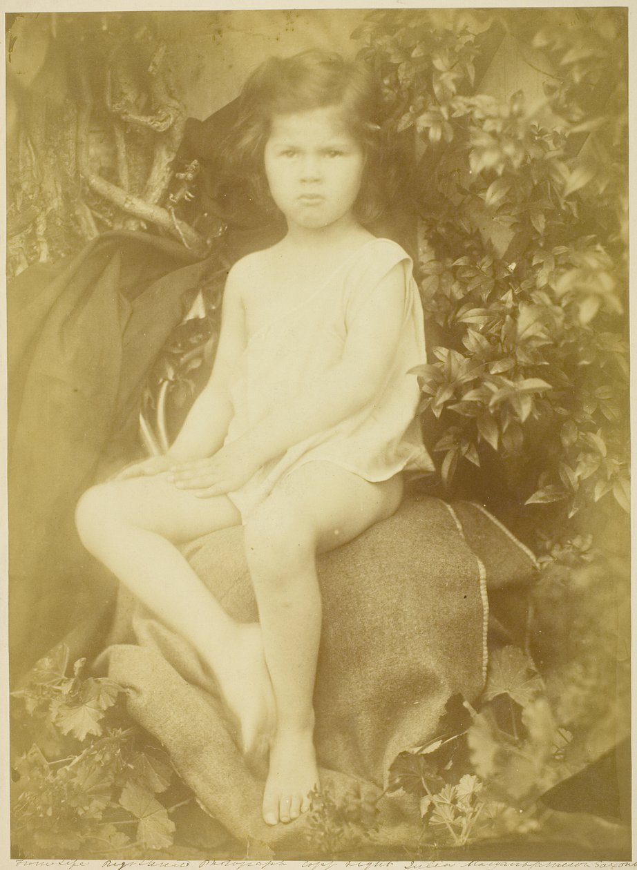 George Duckworth (Studie voor de Jonge Johannes de Doper) door Julia Margaret Cameron
