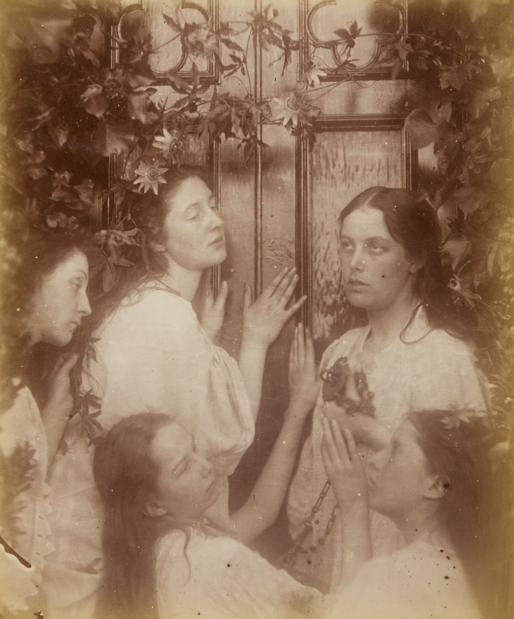 Hebben we niet gehoord dat de Bruidegom zo zoet is, augustus 1874 door Julia Margaret Cameron