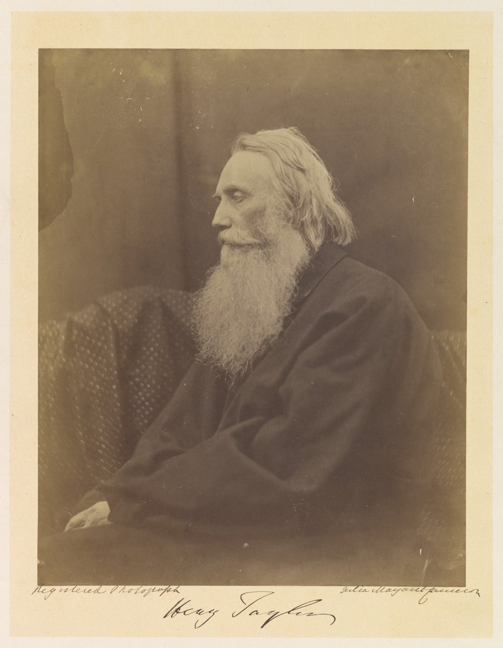 Henry Taylor door Julia Margaret Cameron