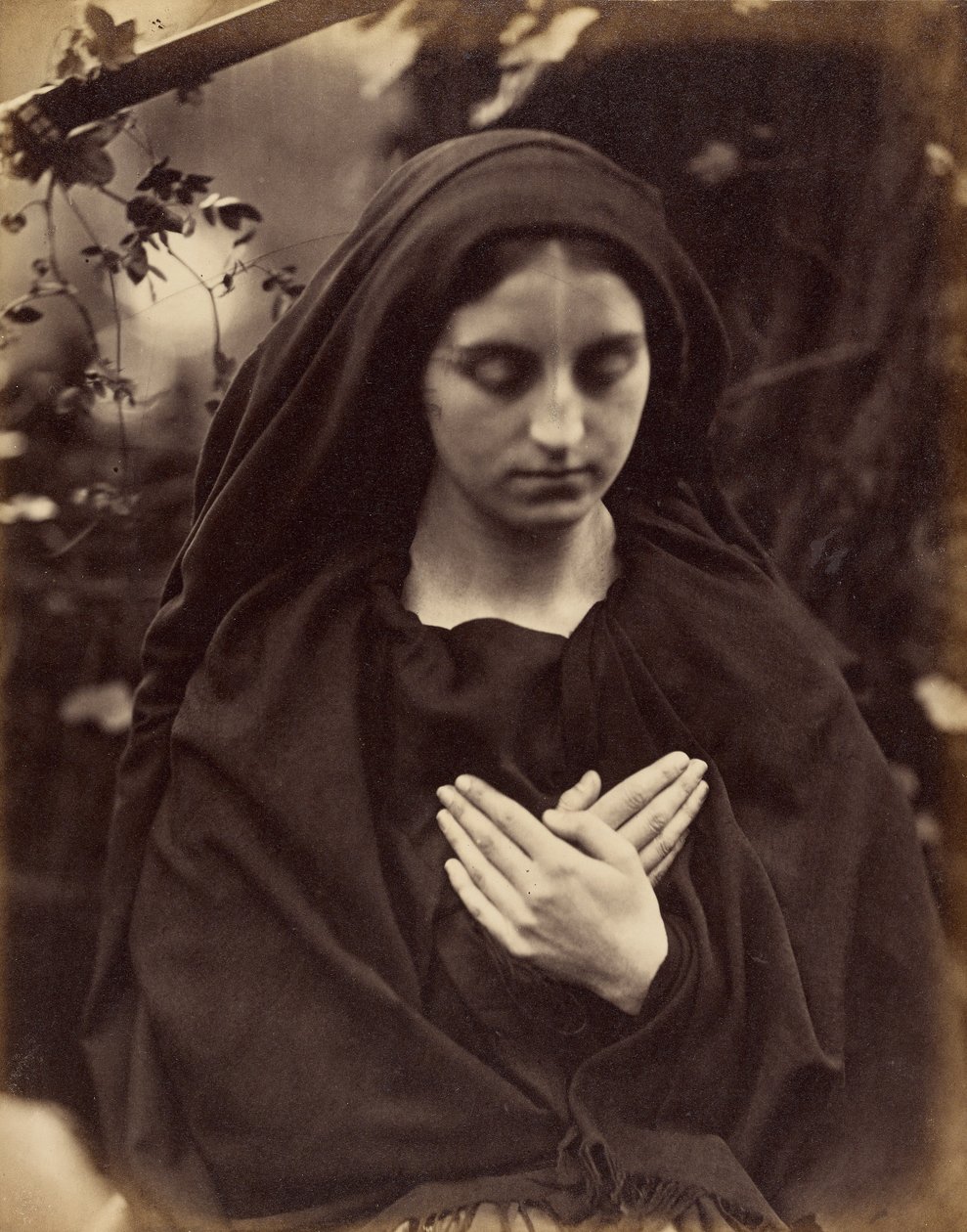Il Penseroso door Julia Margaret Cameron