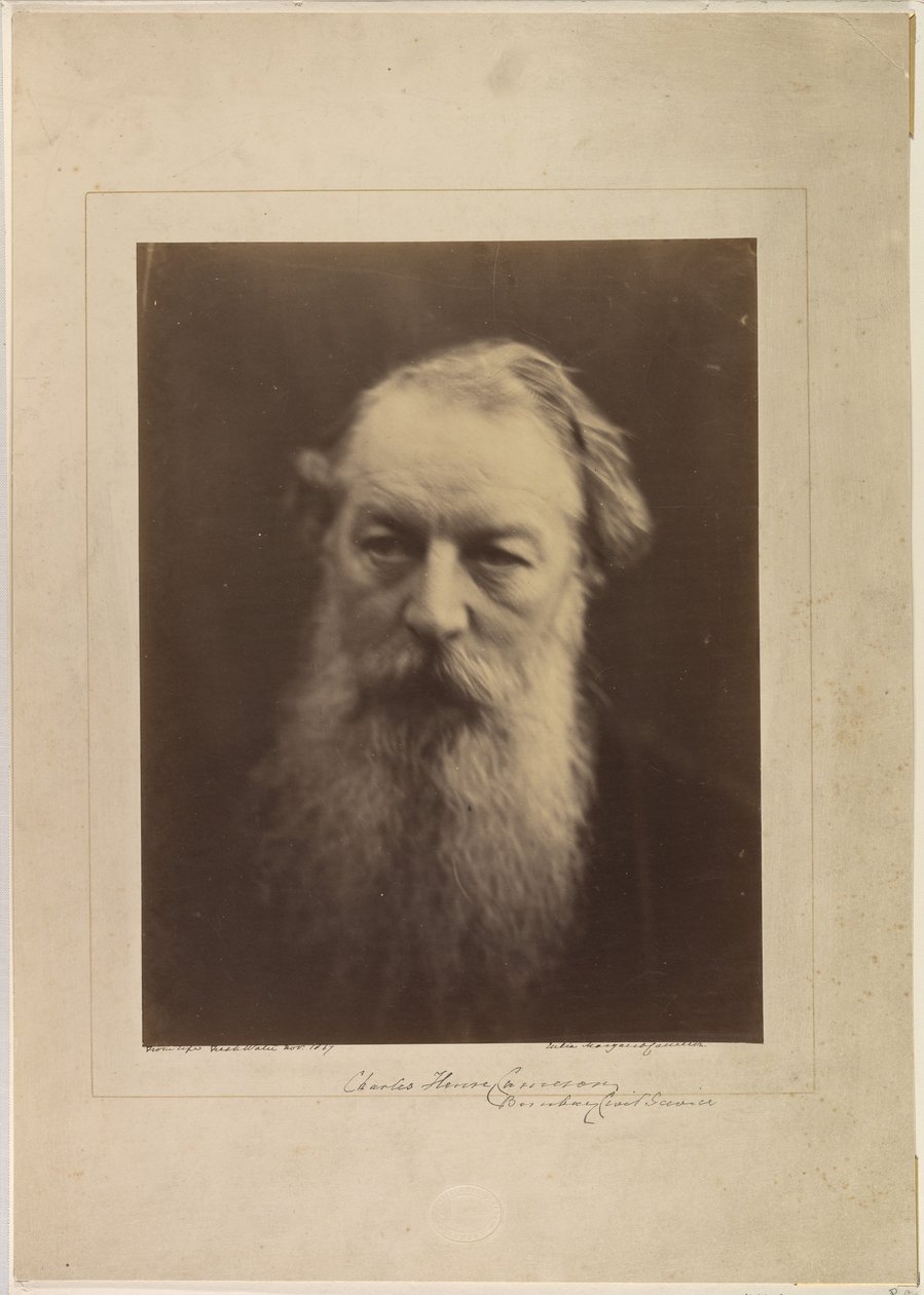 James Rogers door Julia Margaret Cameron