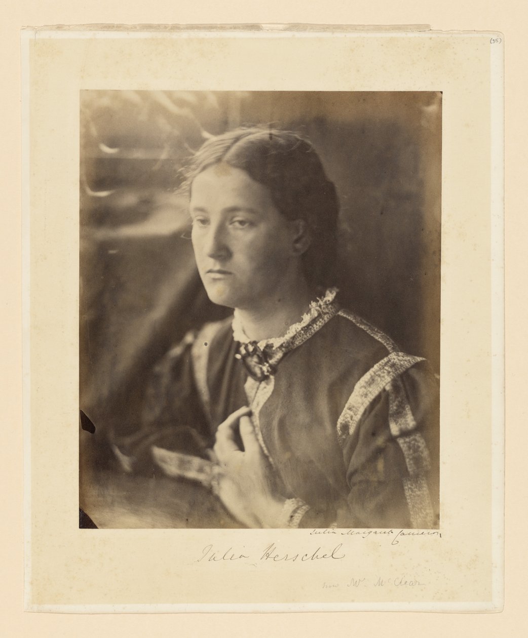 Julia Herschel door Julia Margaret Cameron