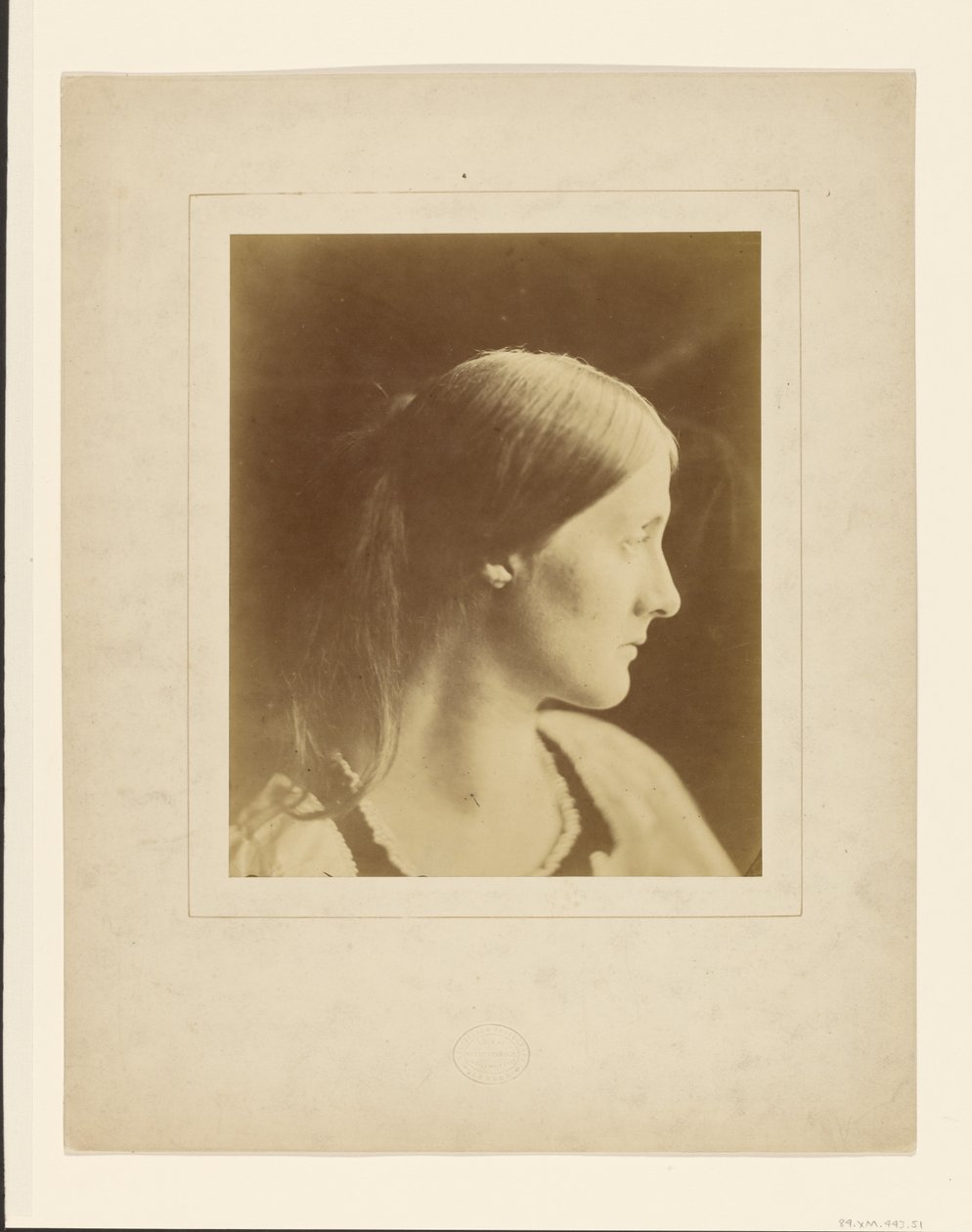 Julia Jackson door Julia Margaret Cameron
