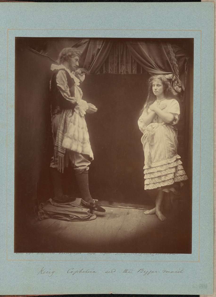 Koning Cophetua en het bedelmeisje door Julia Margaret Cameron