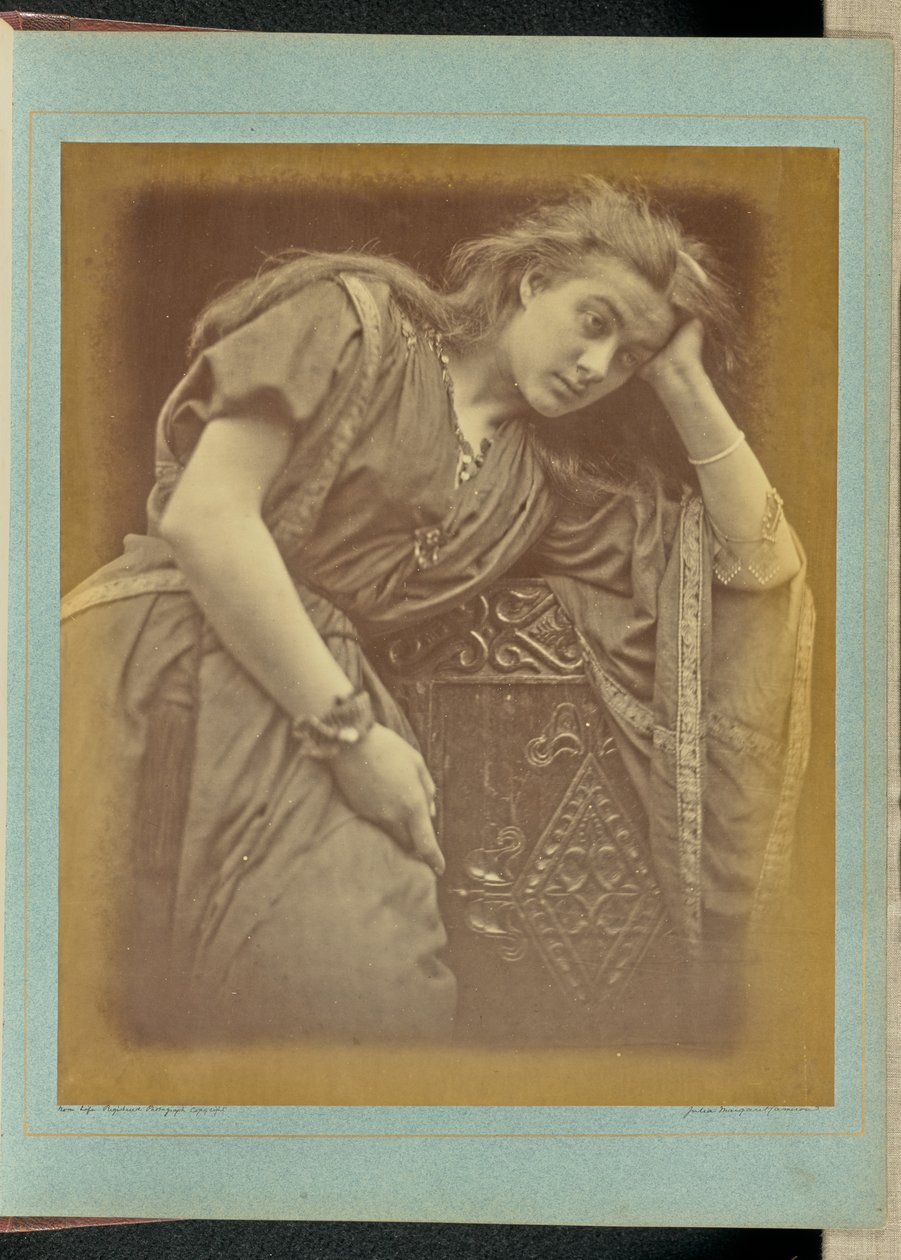 "Mariana - Ze zei dat ik ontzagwekkend ontzaglijk ben Ik wou dat ik dood was " door Julia Margaret Cameron
