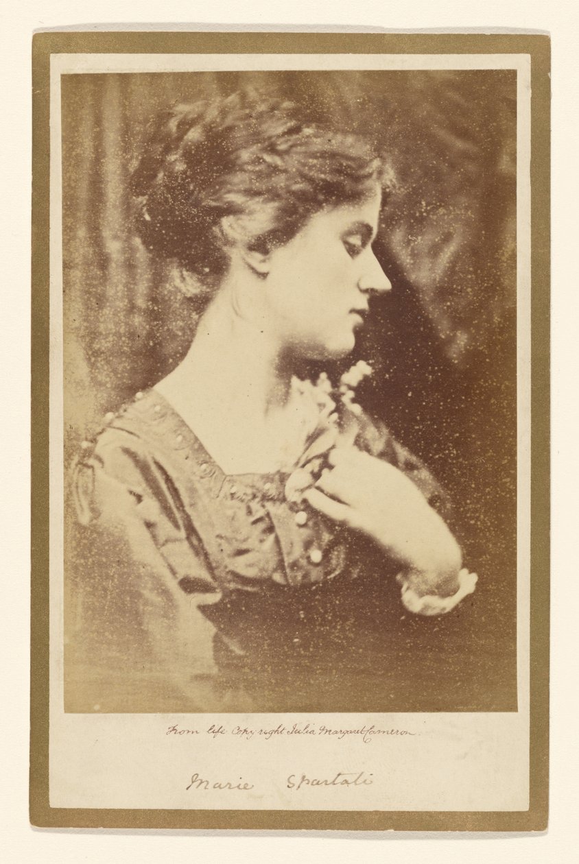 Marie Spartali door Julia Margaret Cameron