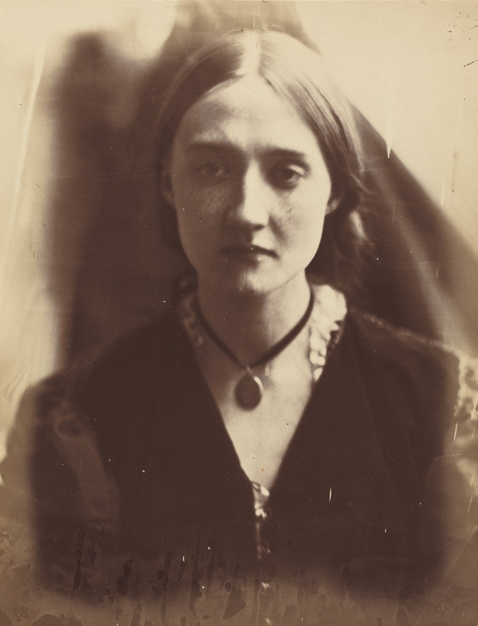 Mary Fisher,1864 (foto) door Julia Margaret Cameron
