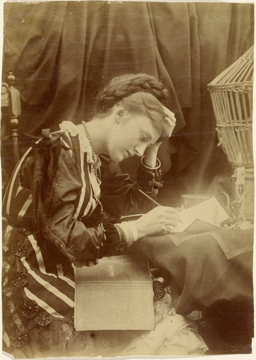 May Princep door Julia Margaret Cameron