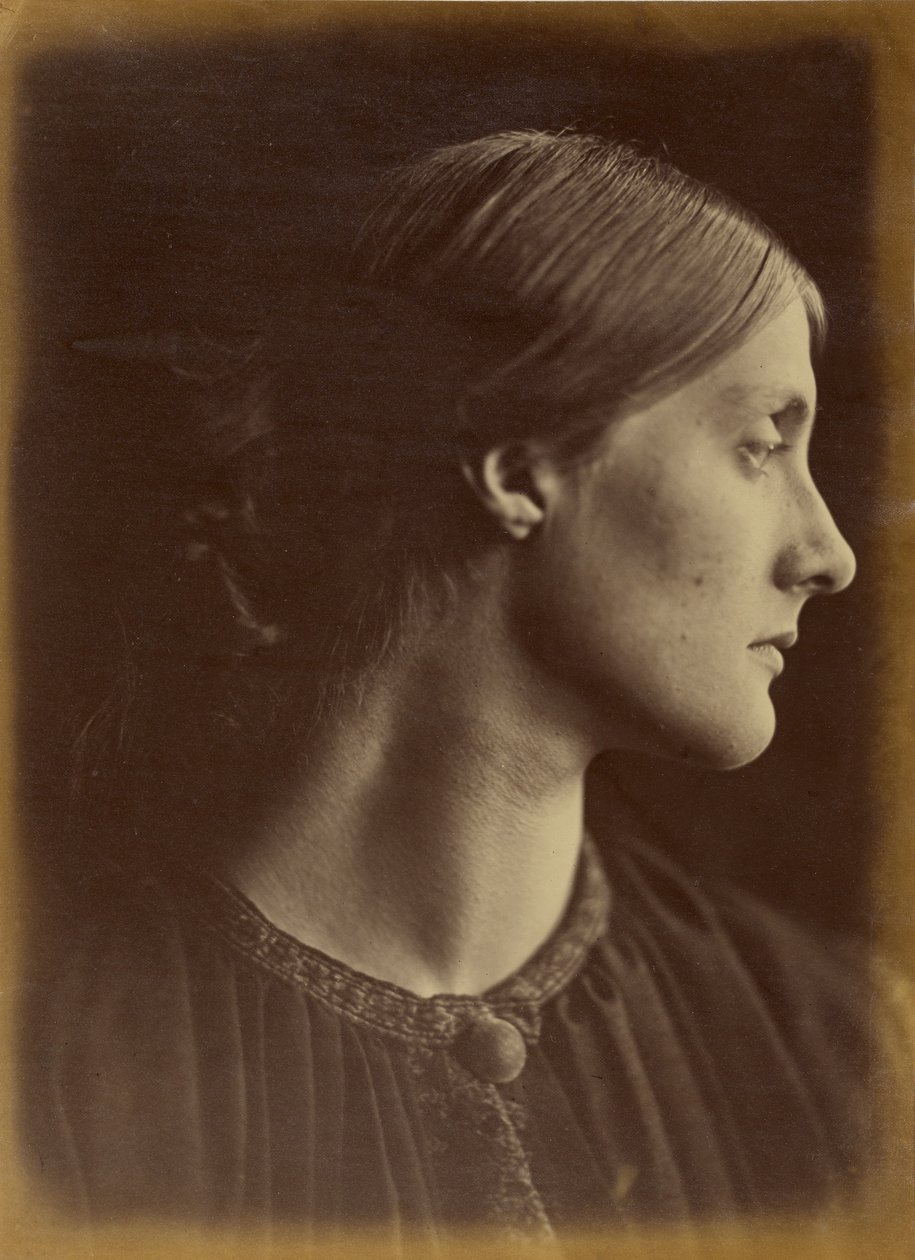 Mevrouw Herbert Duckworth door Julia Margaret Cameron