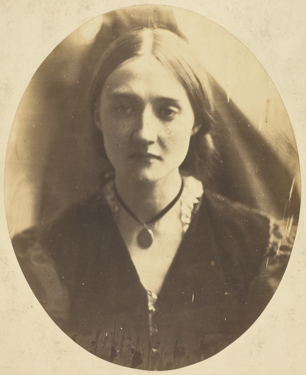 Mevrouw Herbert Fisher door Julia Margaret Cameron