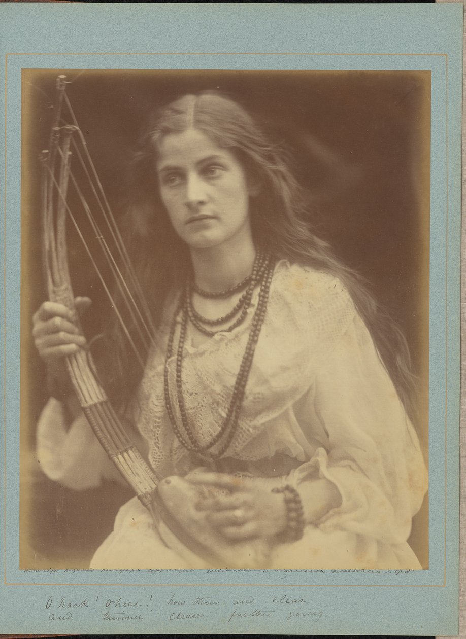 „O luister! O hoor!“ door Julia Margaret Cameron