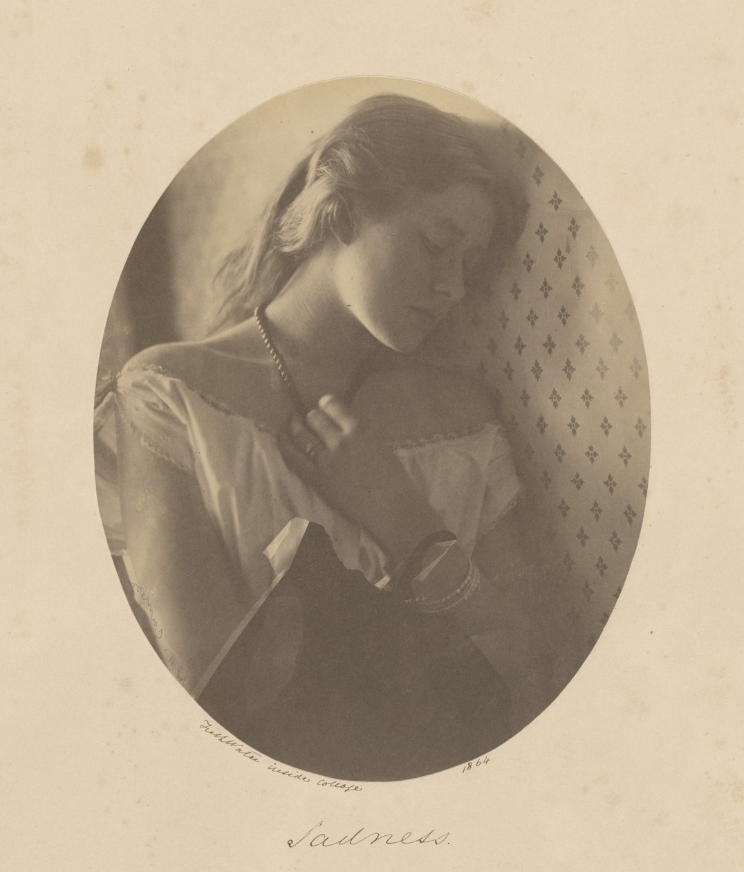 Verdriet door Julia Margaret Cameron