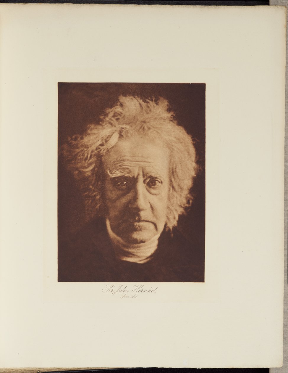Sir John Herschel door Julia Margaret Cameron