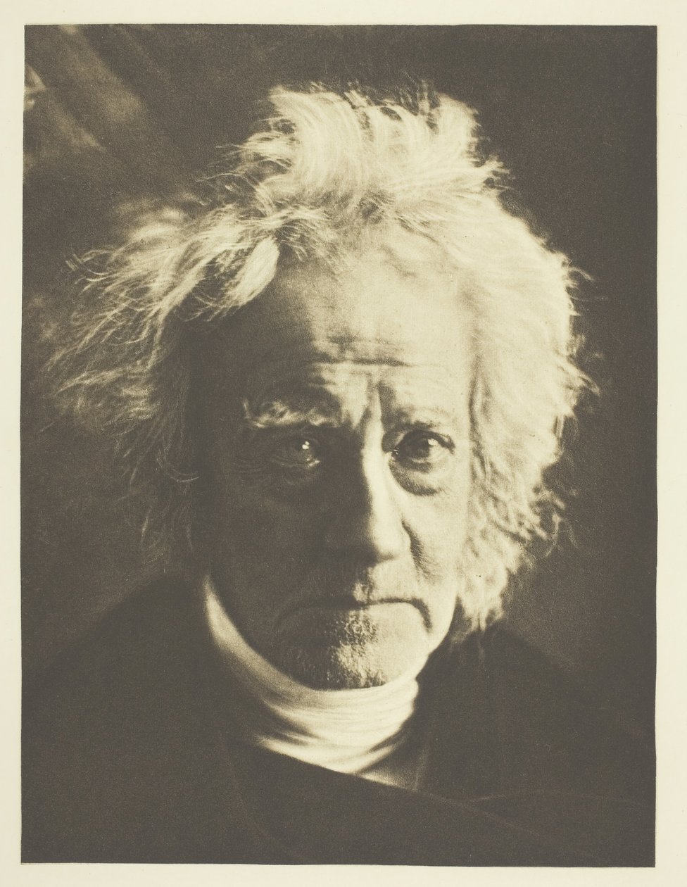 Sir John Herschel, 1867, gedrukt oktober 1890 door Julia Margaret Cameron