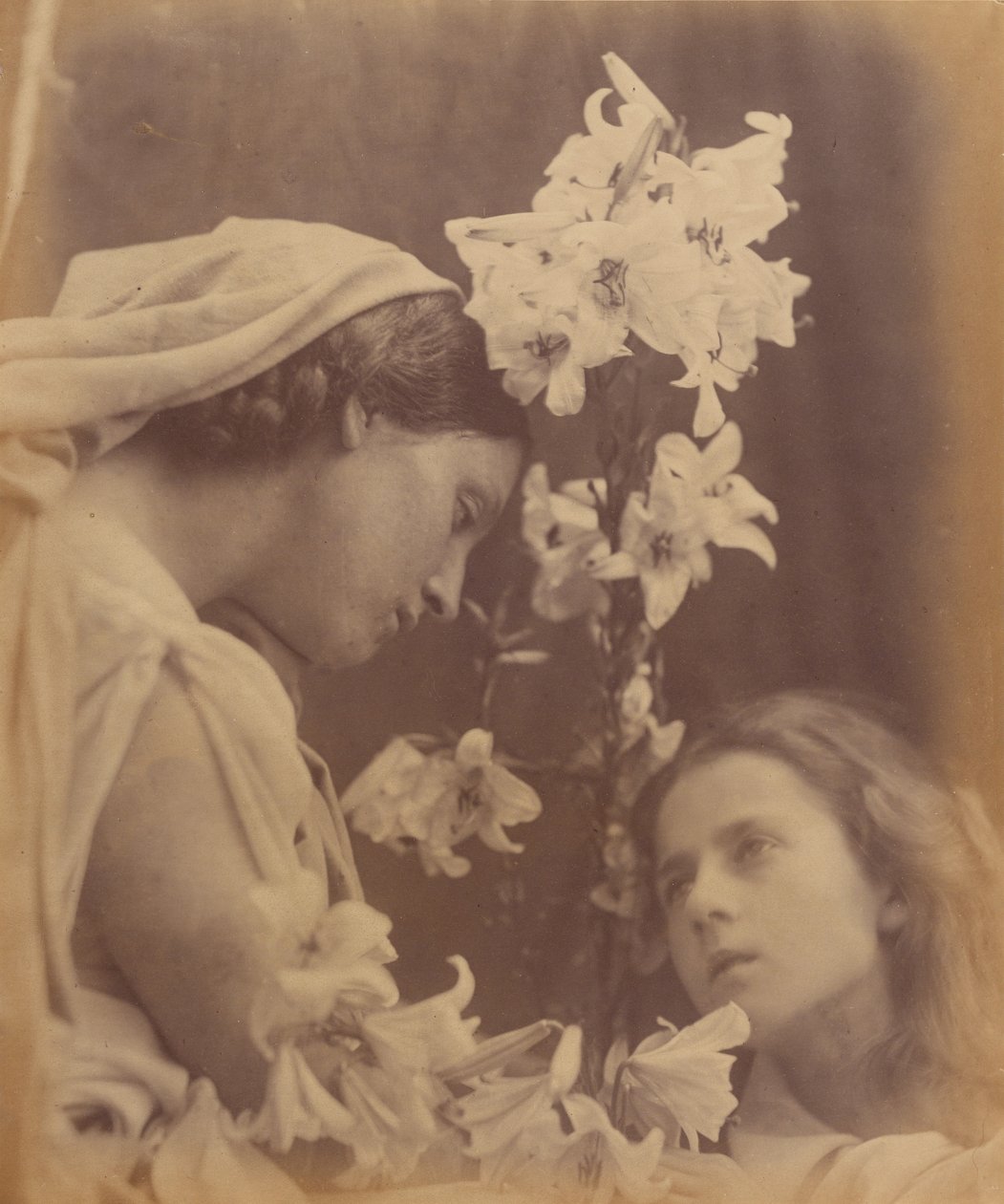 De communie door Julia Margaret Cameron