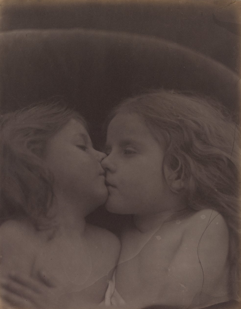 De Dubbelster door Julia Margaret Cameron