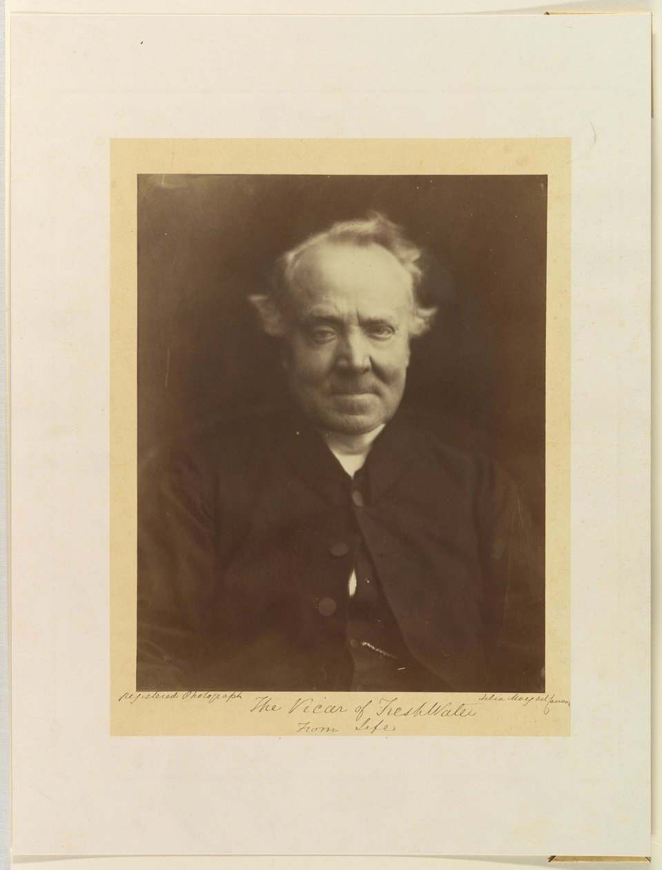 De dominee van Freshwater door Julia Margaret Cameron