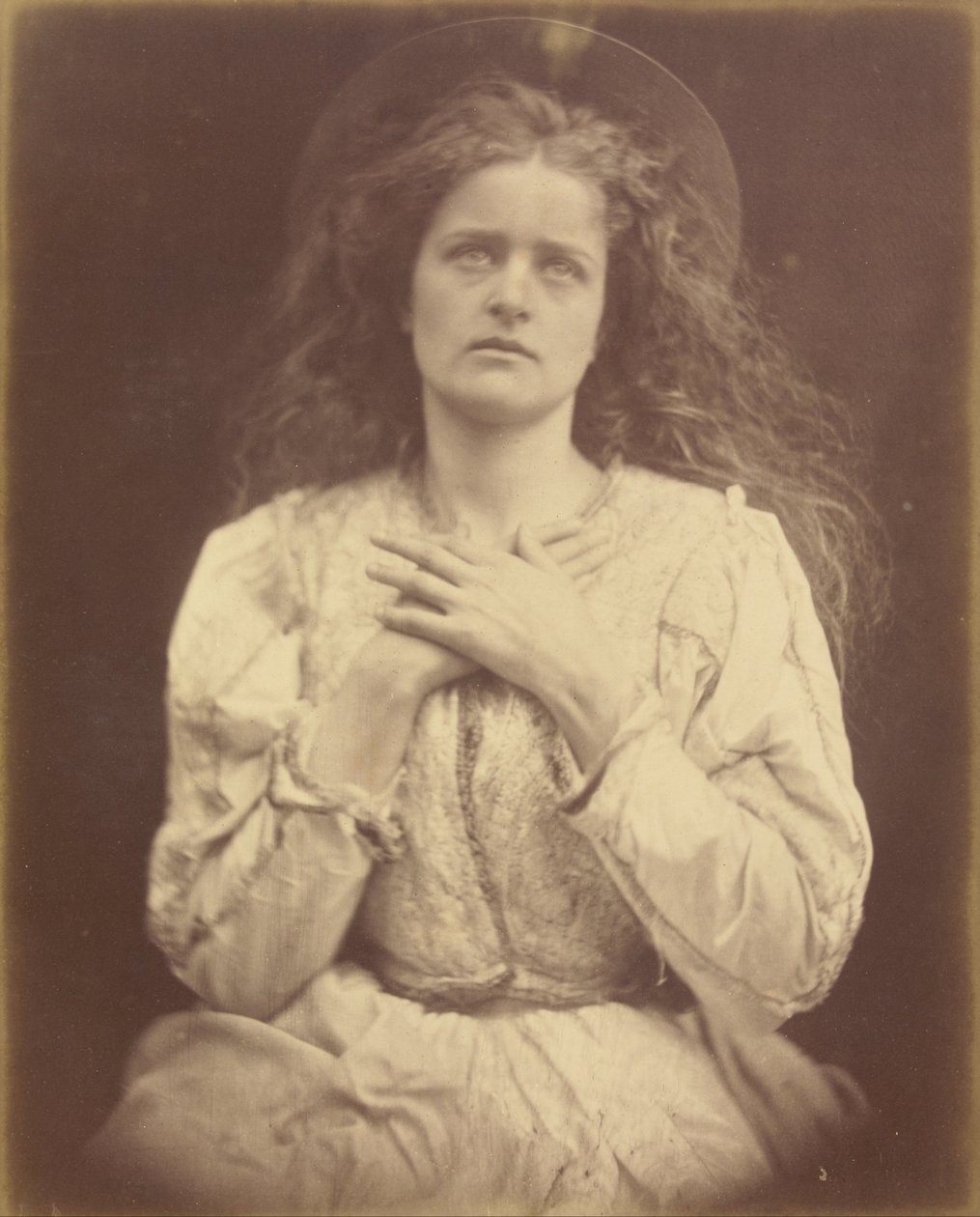 De gezegende Muziek ging die kant op waar mijn ziel heen zal gaan door Julia Margaret Cameron