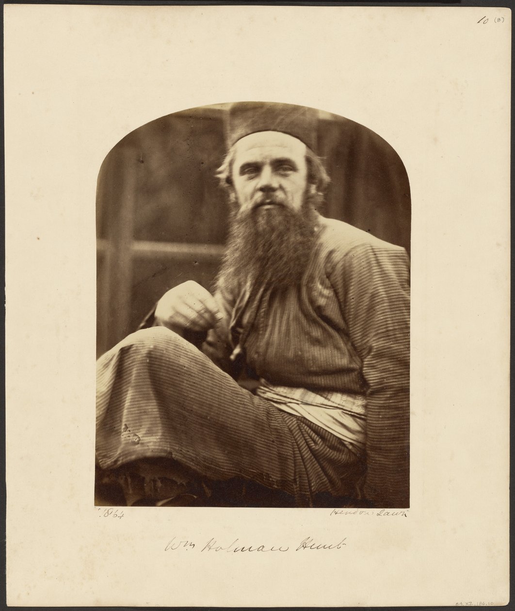 W[illia]m. Holman Hunt door Julia Margaret Cameron