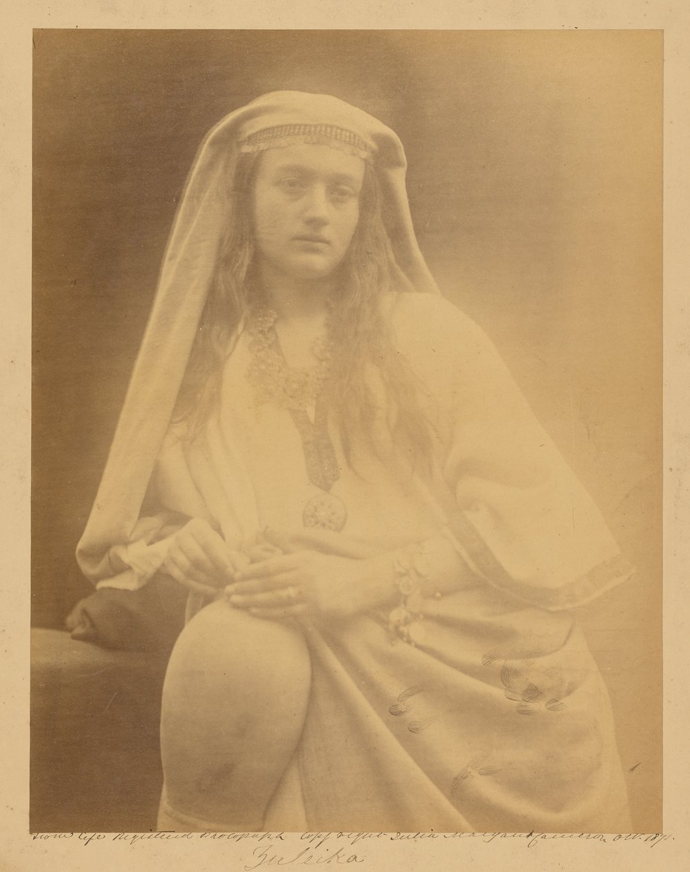 Zuleika door Julia Margaret Cameron