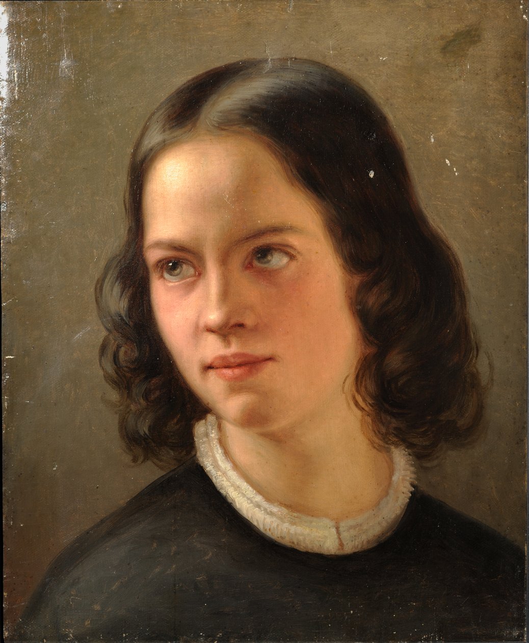 Zelfportret door Julie Wilhelmine Hagen Schwarz