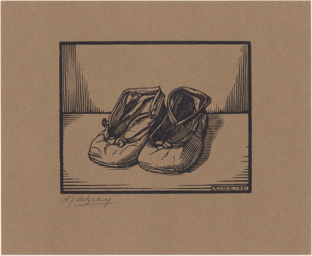 Paar schoenen door Julie de Graag