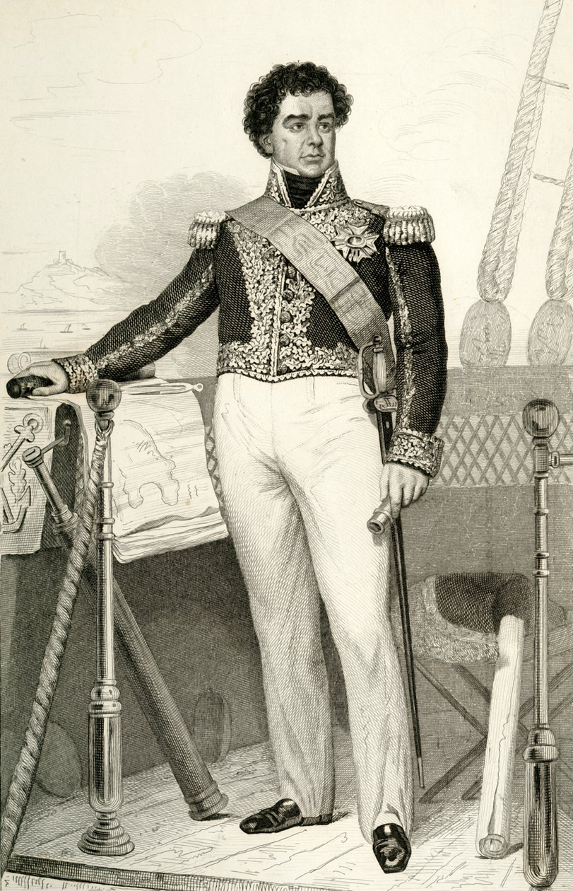 Guy-Victor Duperré, 1804, 1839 door Julien Leopold Boilly