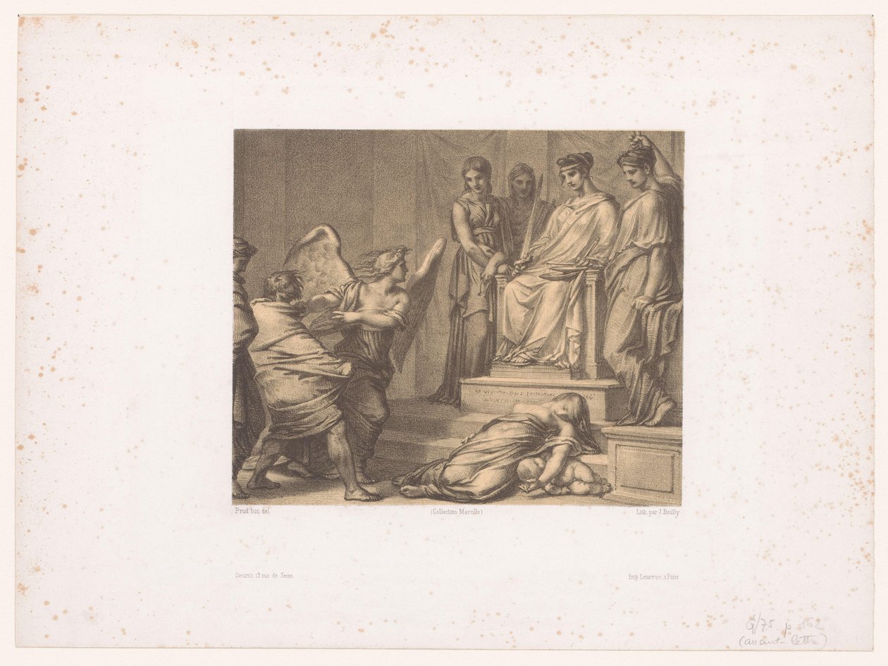 Nemesis en Themis door Julien Leopold Boilly