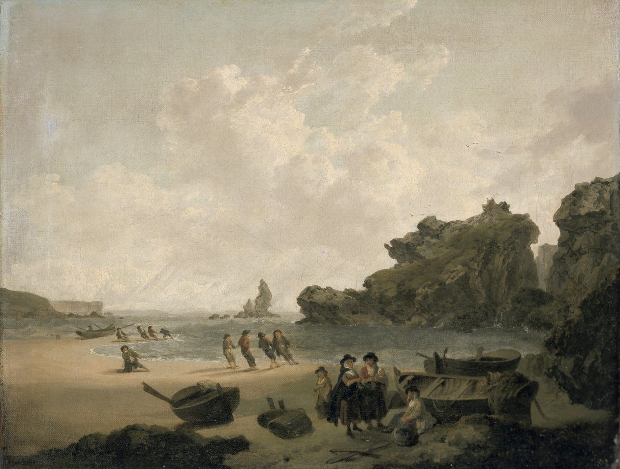 De Stack Rock door Julius Caesar Ibbetson