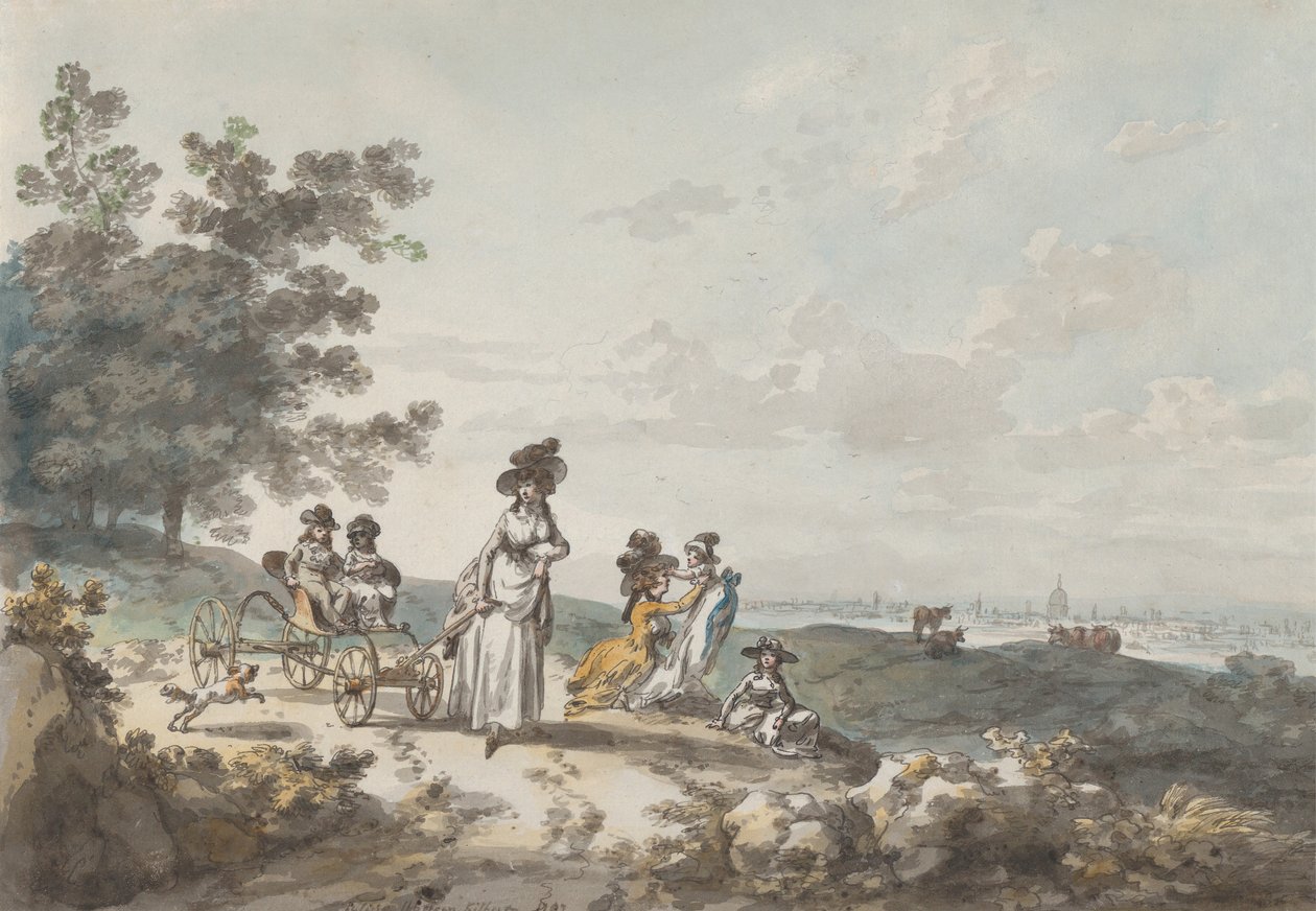 Uitzicht op Londen met St. Paul
