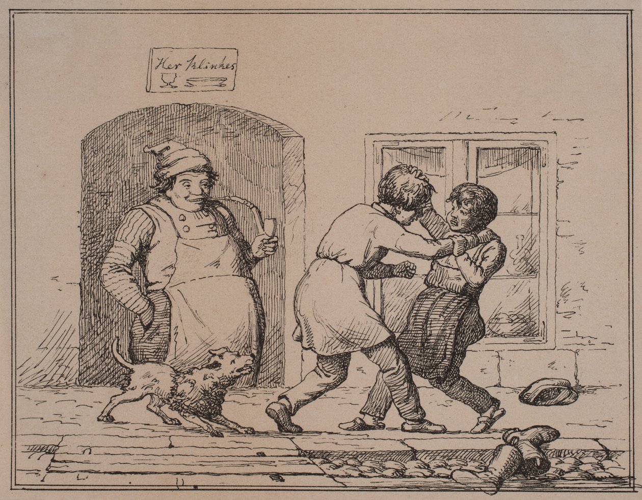 Illustratie voor Beelden en Verzen van Julius Exner en Christian Winther door Julius Exner