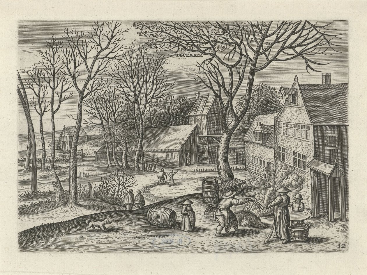 December door Julius Goltzius