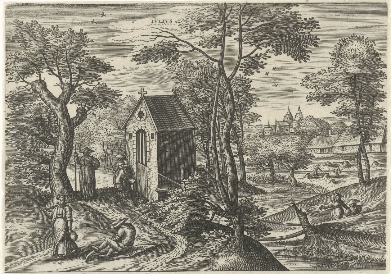 Juli door Julius Goltzius